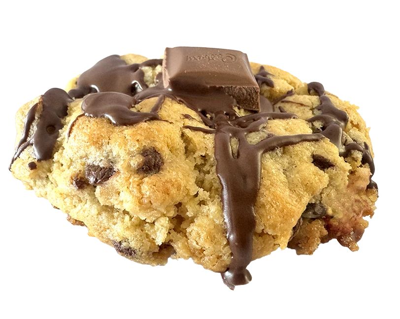 Traditional Choc Chip — side view