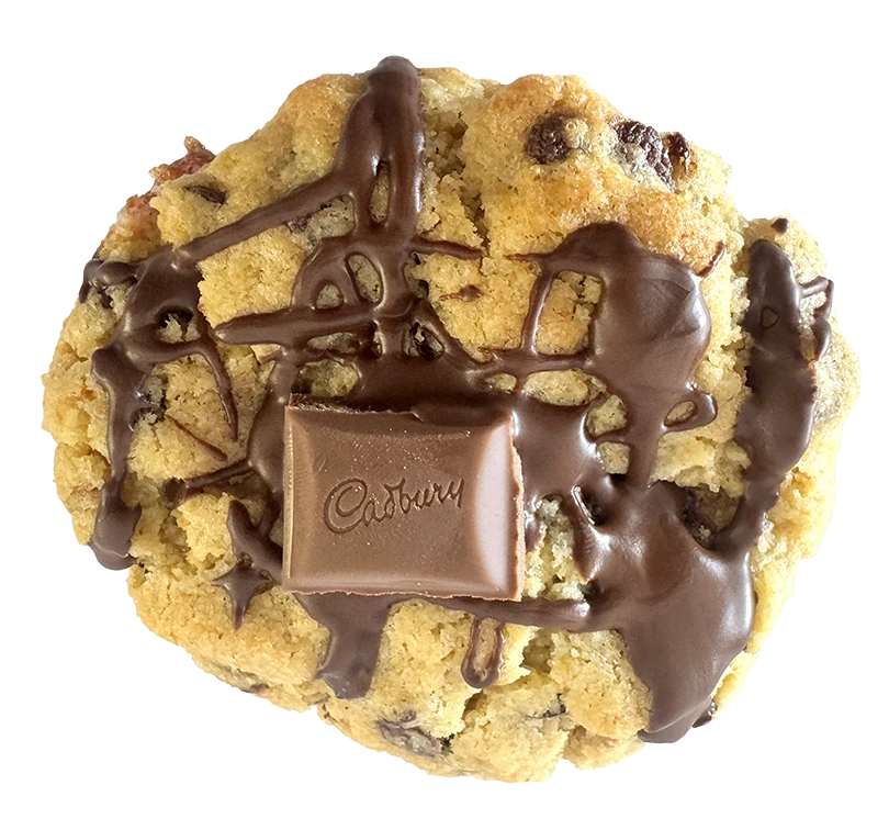 Traditional Choc Chip — top view